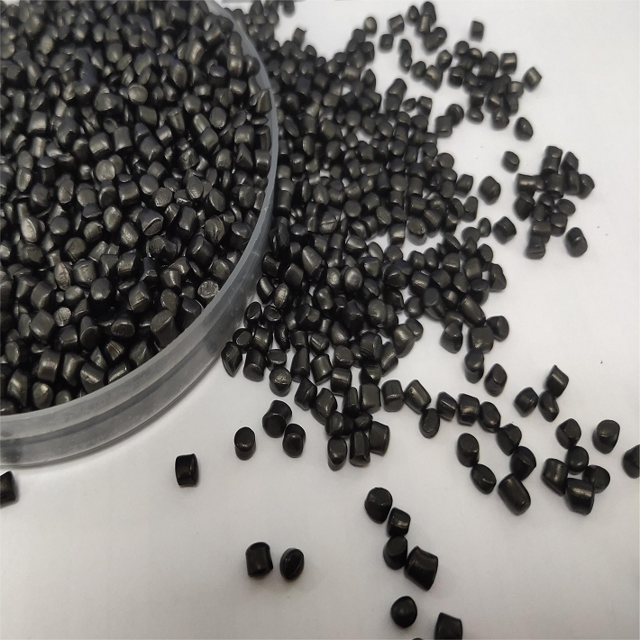 LLdpe Hdpe Pe Pp Black Masterbatch 55% Carbon Black Factory Price Free Sample Provided